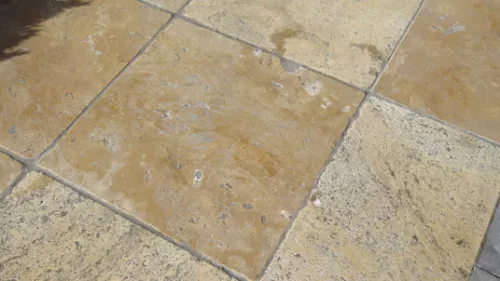 Travertin Geel Nuance Antiek