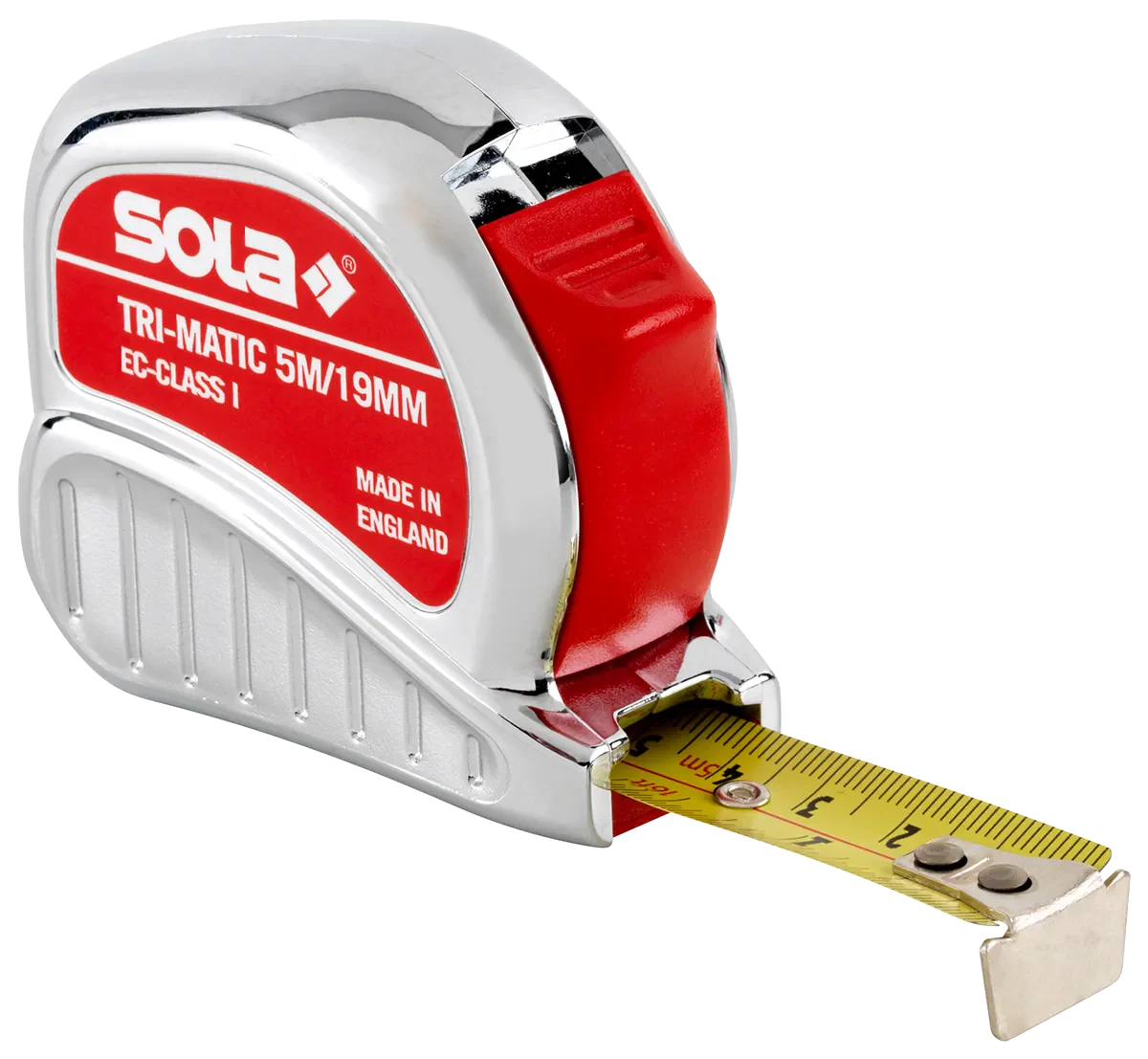 SOLA Rolbandmaat, 25mm Tri-Matic  TM 10m