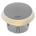 In-Lite Puck LED grondspot 12V - Pearl Grey - Ø 60mm