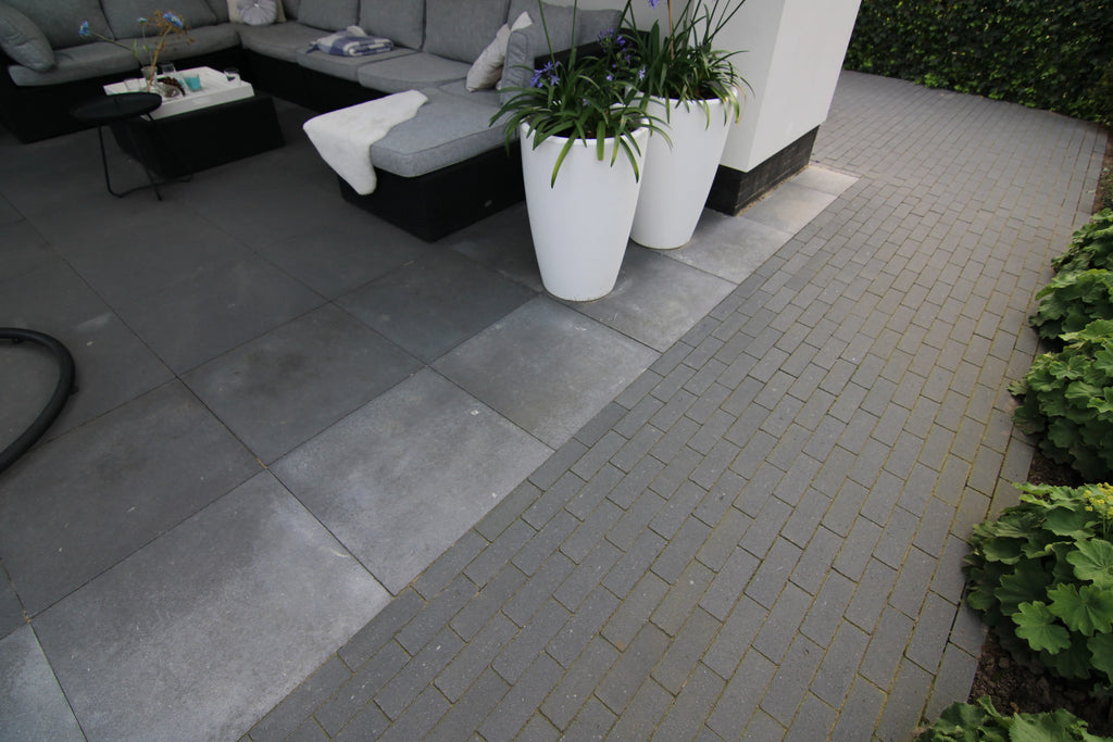 Strackstone Crown GRN+ Dikformaat 21x7x8 vlak antraciet KOMO PL2