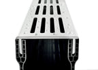 Star Drain 65/100 Lijngoot - Grijs (Aluminium) 100cm