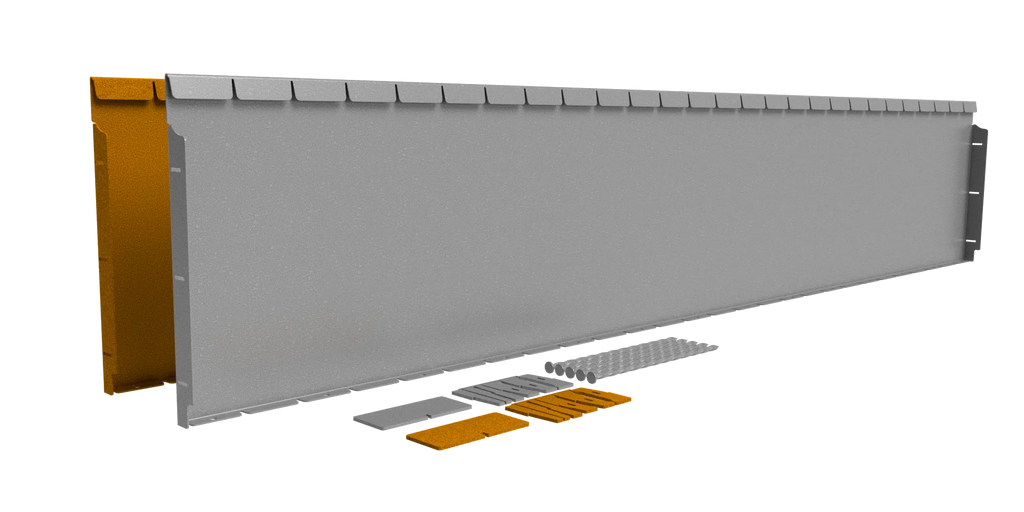 Flexline Corten 40cm L=216cm
Incl. 5 verzinkte grondnagels 30cm + 1 verbindingsset