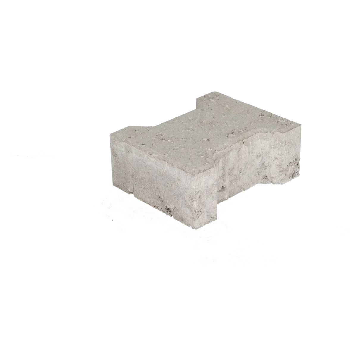 Basicstone H-verbandsteen 20x16,4/11,7x8 normaal facet grijs KOMO PL2