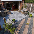 mbi geoproarte tuin met wood yellow oak en tundra artic 15