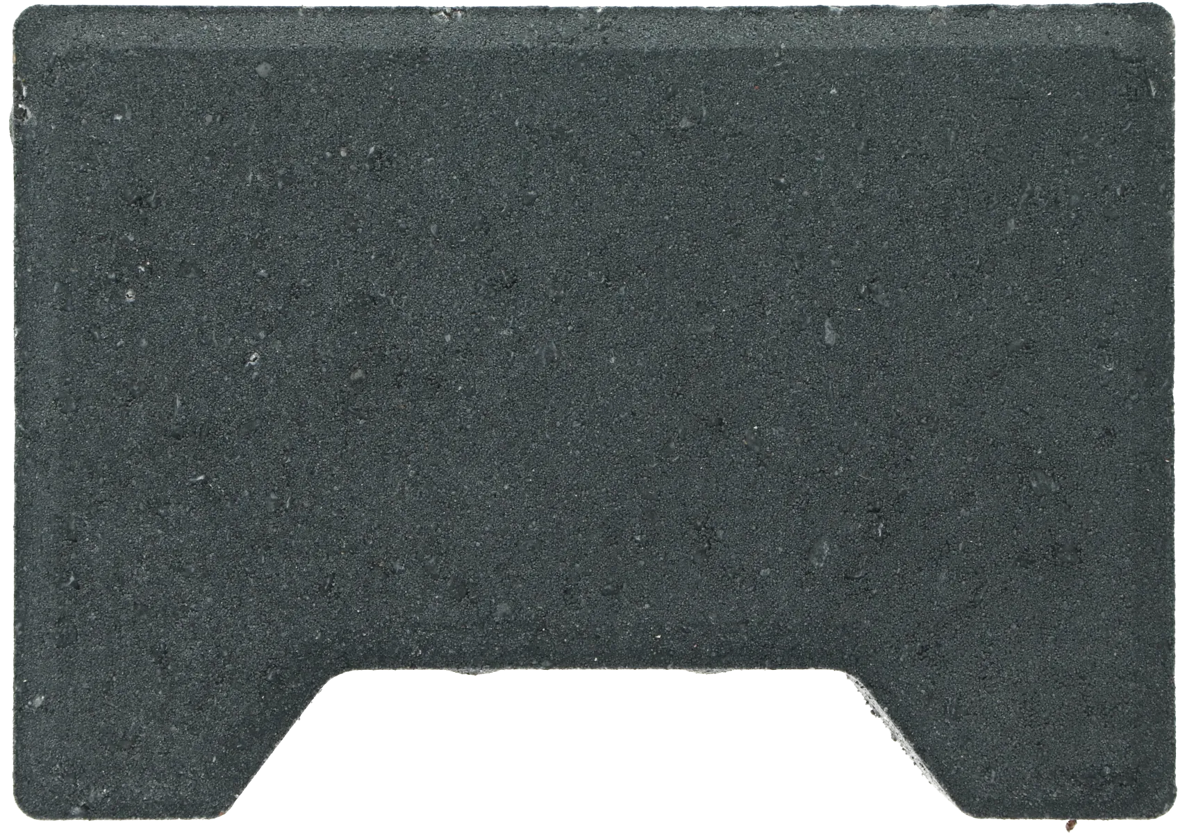 Ecotop Base Randsteen 20x13,4/11,5x8 normaal facet antraciet KOMO PL2