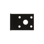 Hoekanker 50x50x35mm zwart TXT p/stuk