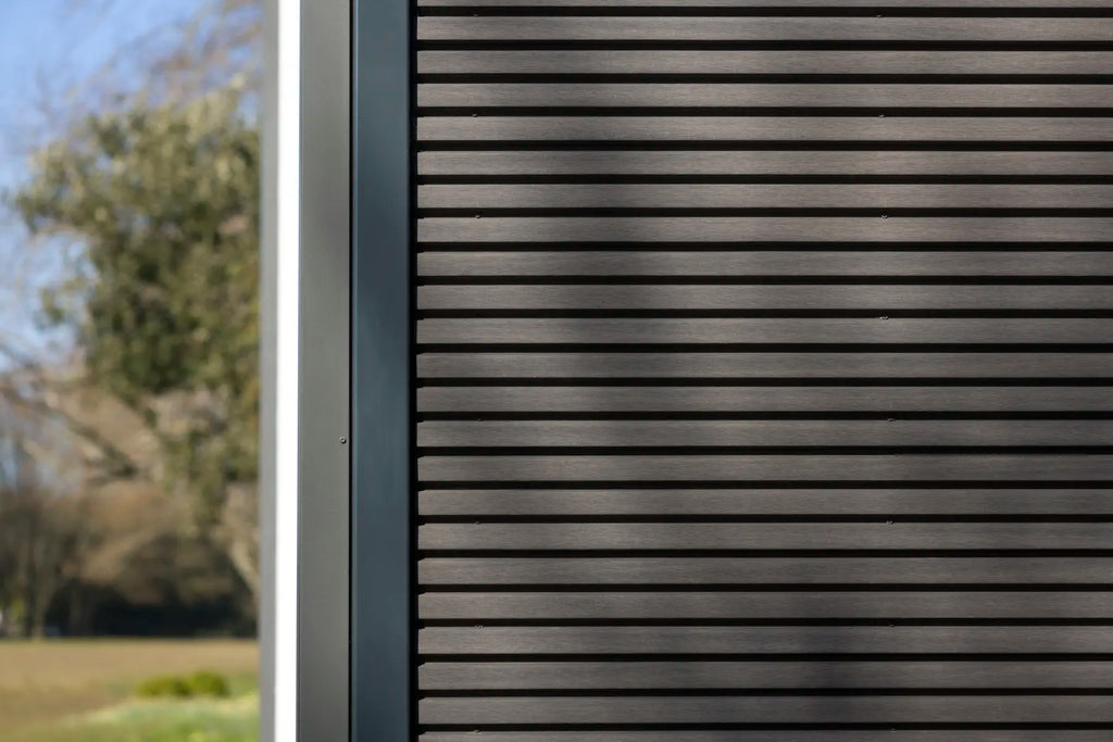 WPC WEO35 Gardenwall 33x170mm (wb 140mm) 290cm Dark Grey