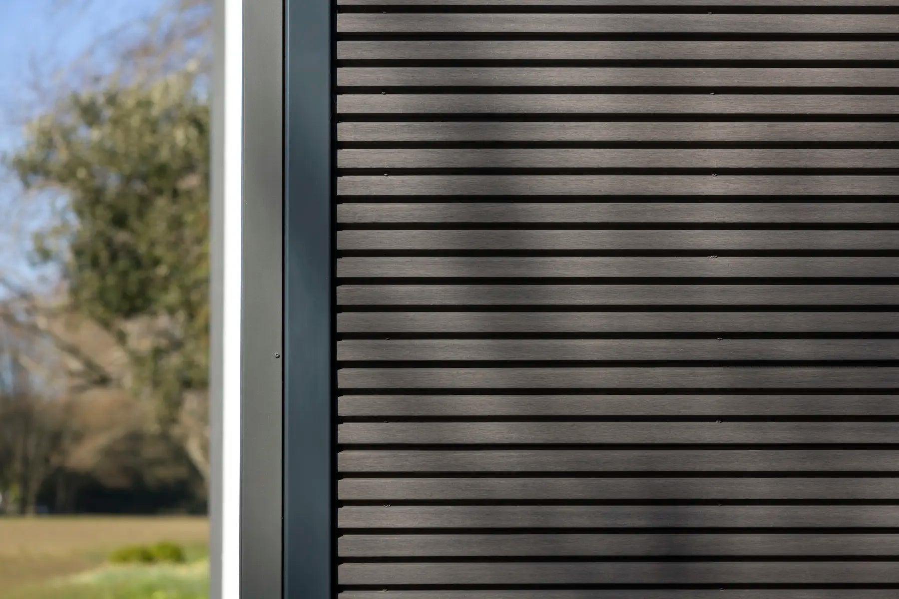 WPC WEO35 Gardenwall 33x170mm (wb 140mm) 290cm Dark Grey
