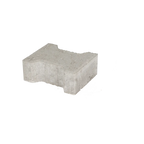 Basicstone H-verbandsteen 20x16,4/11,7x8 normaal facet grijs KOMO PL2