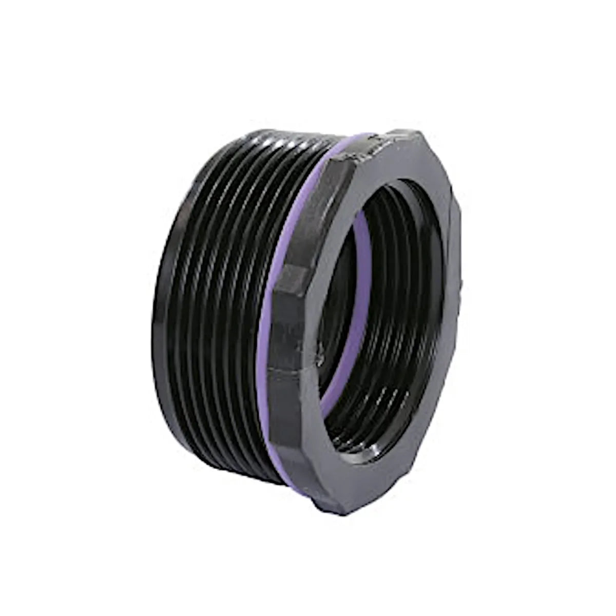 Self-Seal pp verloopring, budrxbidr, 6 bar, 1"x½"