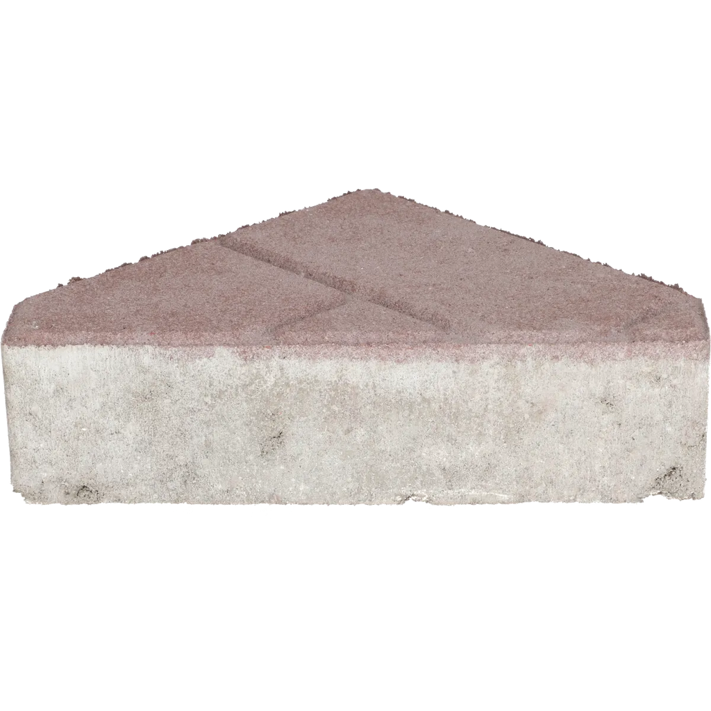Ecotop Premium Bisschopsmuts 29,5x5x19,5x8 normaal facet heidekleur met schijnvoeg bss KOMO PL2