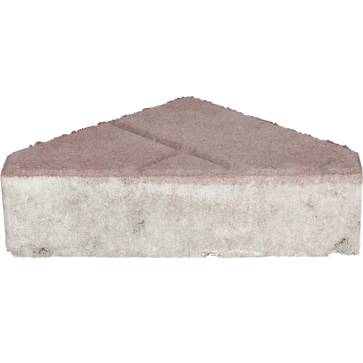 Ecotop Premium Bisschopsmuts 29,5x5x19,5x8 normaal facet heidekleur met schijnvoeg bss KOMO PL2
