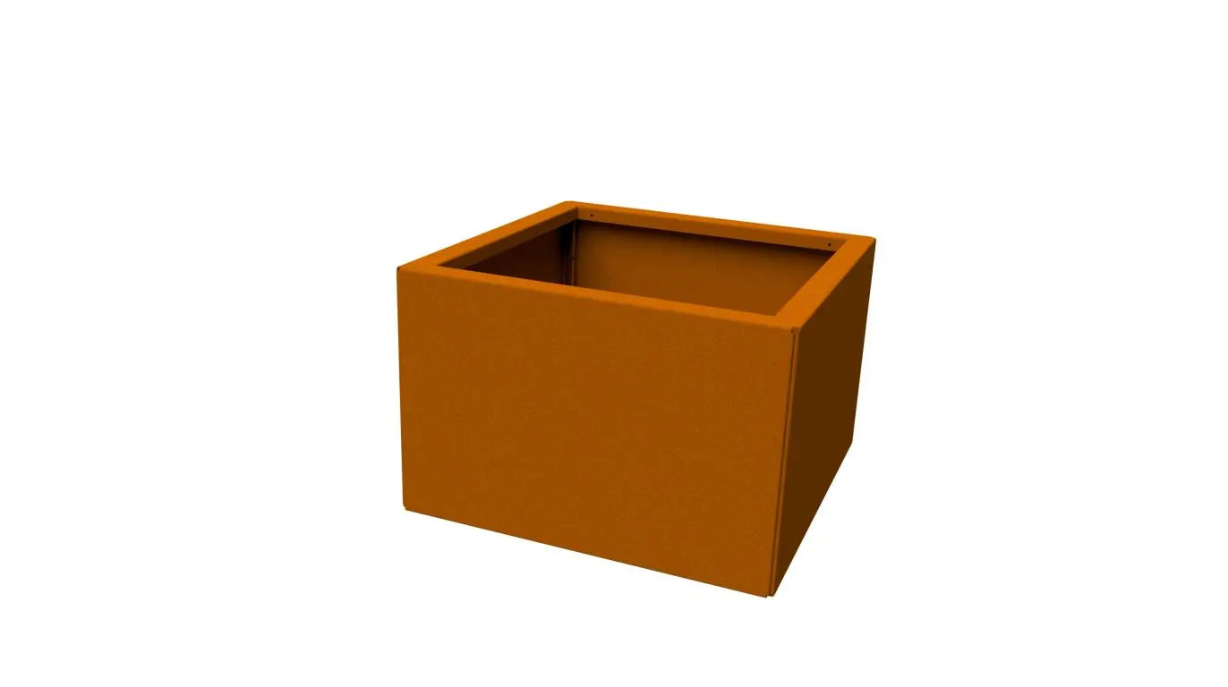 Retail Pack Box Bloembak Corten 60cm