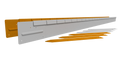 Flexline Gegalv.10cm L=220cm
Incl. 3 verzinkte pennen 35cm