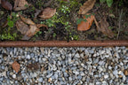 Flexline Corten 15cm L=220cm
Incl. 3 verzinkte pennen 35cm