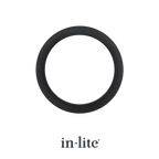 In-Lite RING 68 grondspot accessoire Black voor BOX1-PLATE 1