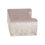 Ecotop Base Randsteen 20x13,4/11,5x8 normaal facet heidekleur KOMO PL2