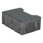 Ecotop Base Randsteen 20x13,4/11,5x8 normaal facet antraciet KOMO PL2