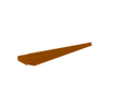Rigidline (WS) Corten 7,5x220cm