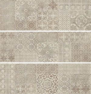 Soho Mix Decoro Satinato 25x75 keramische decortegel