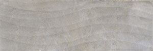 Vinci Grey Onda Satinato 25x75 keramische decortegel