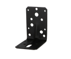 Hoekanker m/ril 90x90x60mm zwart TXT p/stuk