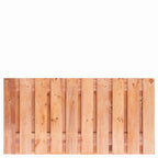 Tuinscherm Breukelen (19+2) Red Class Wood 90x180cm
