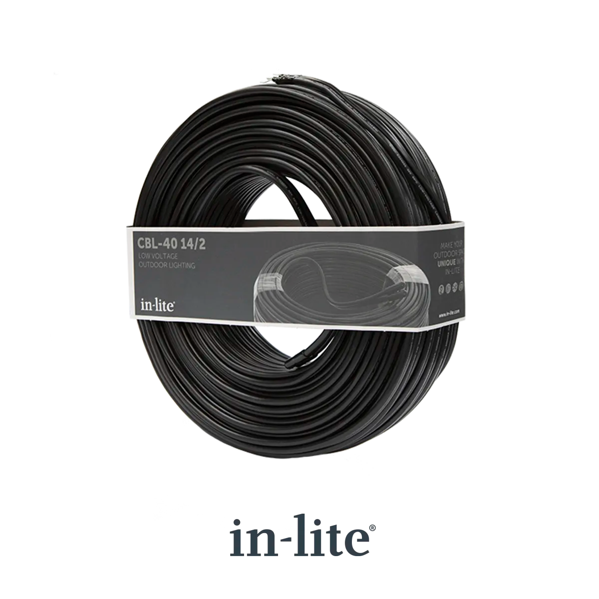 In-Lite Laagspanningskabel type CBL-14/2 12V 2-aderig 40mtr