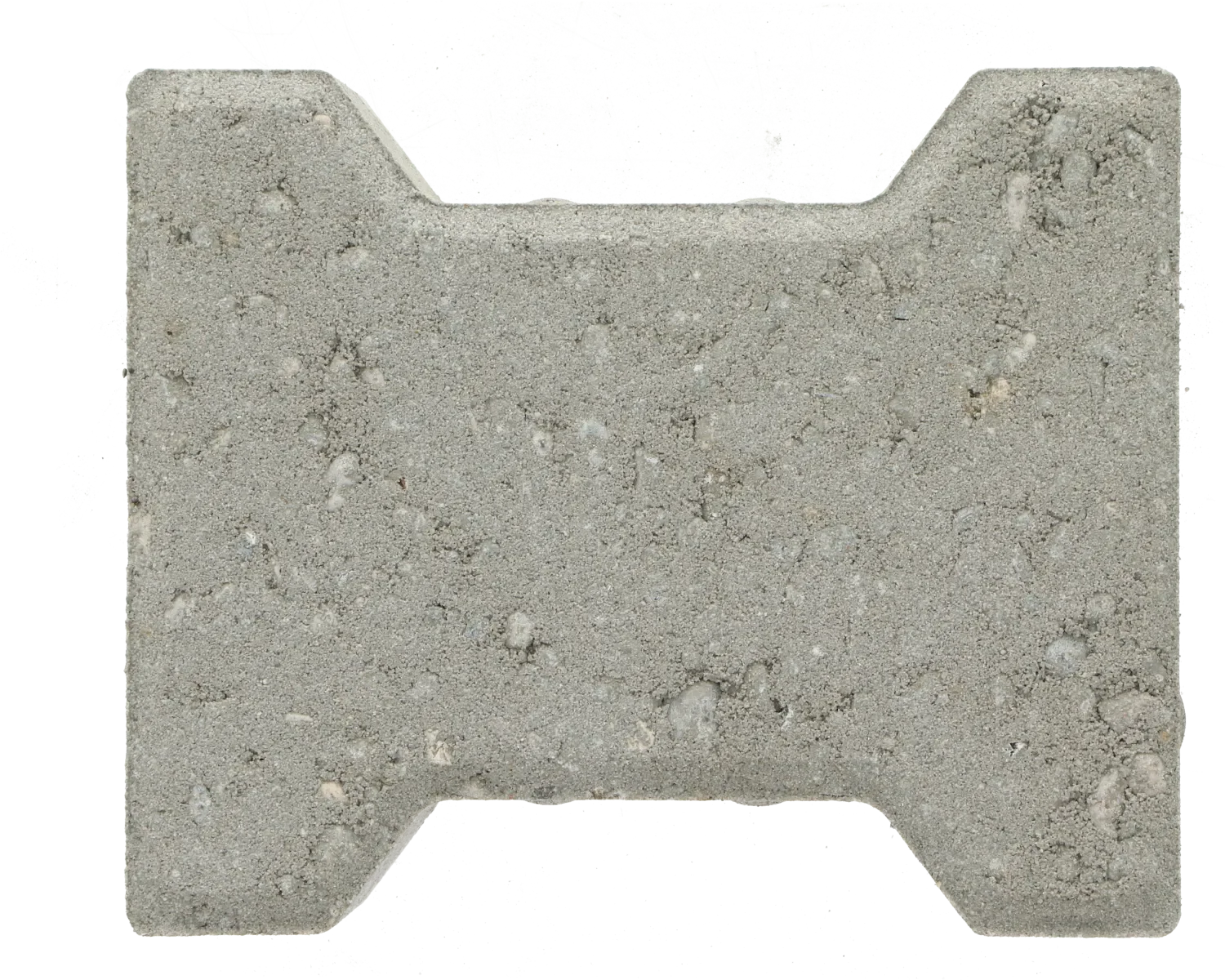Basicstone H-verbandsteen 20x16,4/11,7x8 normaal facet grijs KOMO PL2