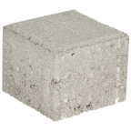 Ecotop Base Halve bss 10,5x10,5x8 normaal facet grijs KOMO PL2