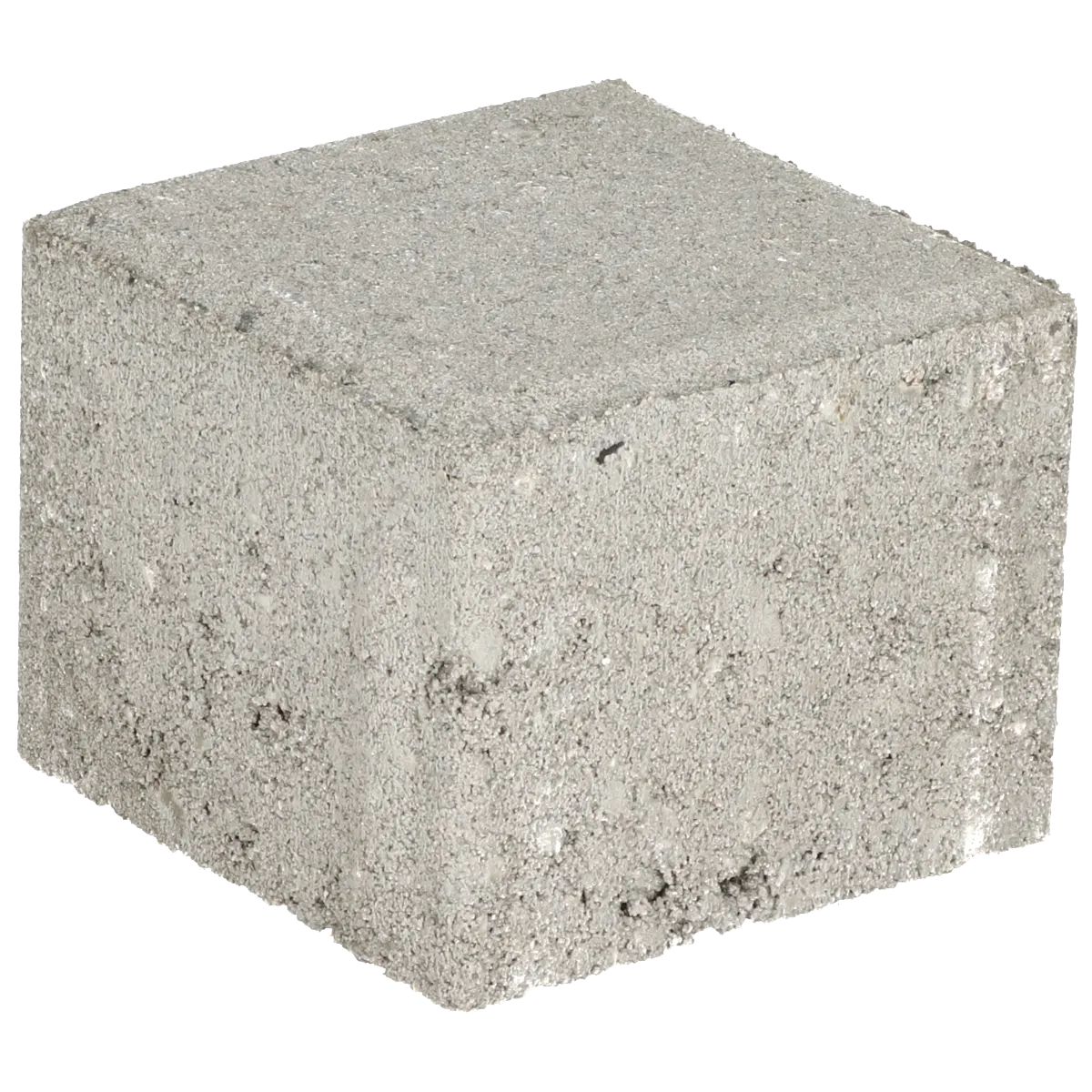Ecotop Base Halve bss 10,5x10,5x8 normaal facet grijs KOMO PL2