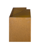 Overzetprofiel Muurblok Hoek 17x30x12,8cm Corten