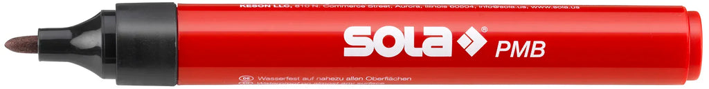 SOLA Permanent marker, zwart PMB