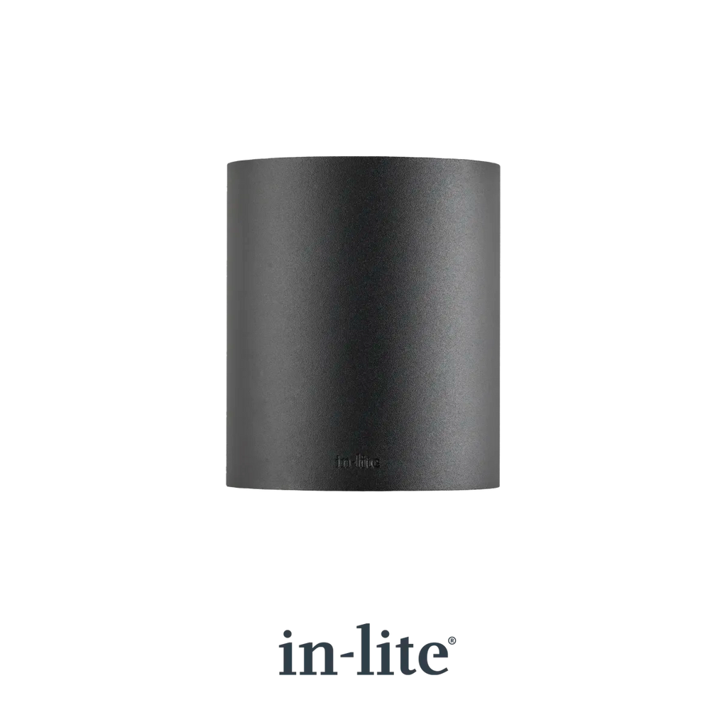 In-Lite Halo Down Wall 12v - Black