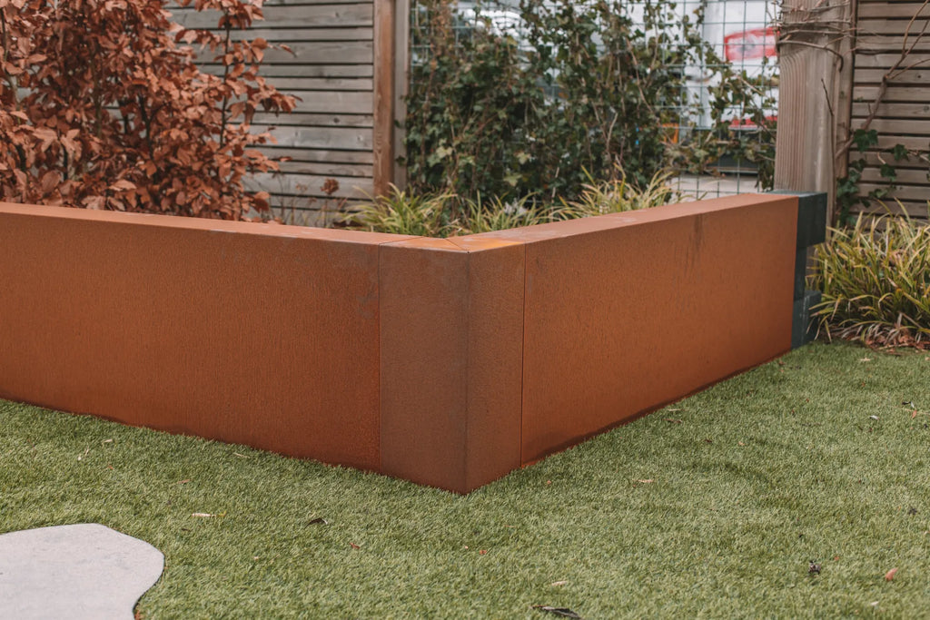 Corten Overzetstuk 500x450x150mm