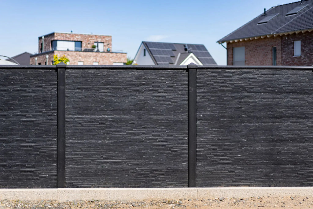 Beton-motiefplaat Schie/Reest gecoat H36xD4,8xL184cm leistee