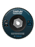 Taifun Diamant Lamellenschijf D115/M14 K120 Zwart