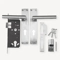 Inbouw cilinderslot schild RVS tbv 614467