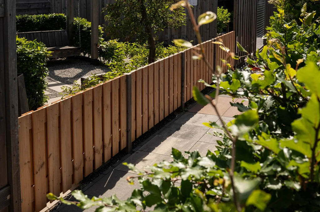 Tuinscherm Breukelen (19+2) Red Class Wood 90x180cm