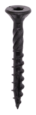 Woodies® Ult.Blackline 5x60/35 platverz.kop T25 shield zwart