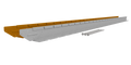 Flexline Gegalv.7,5cm L=220cm