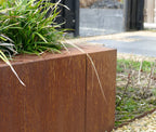 Overzetprofiel Muurblok Hoek 20x45x15,8cm Corten