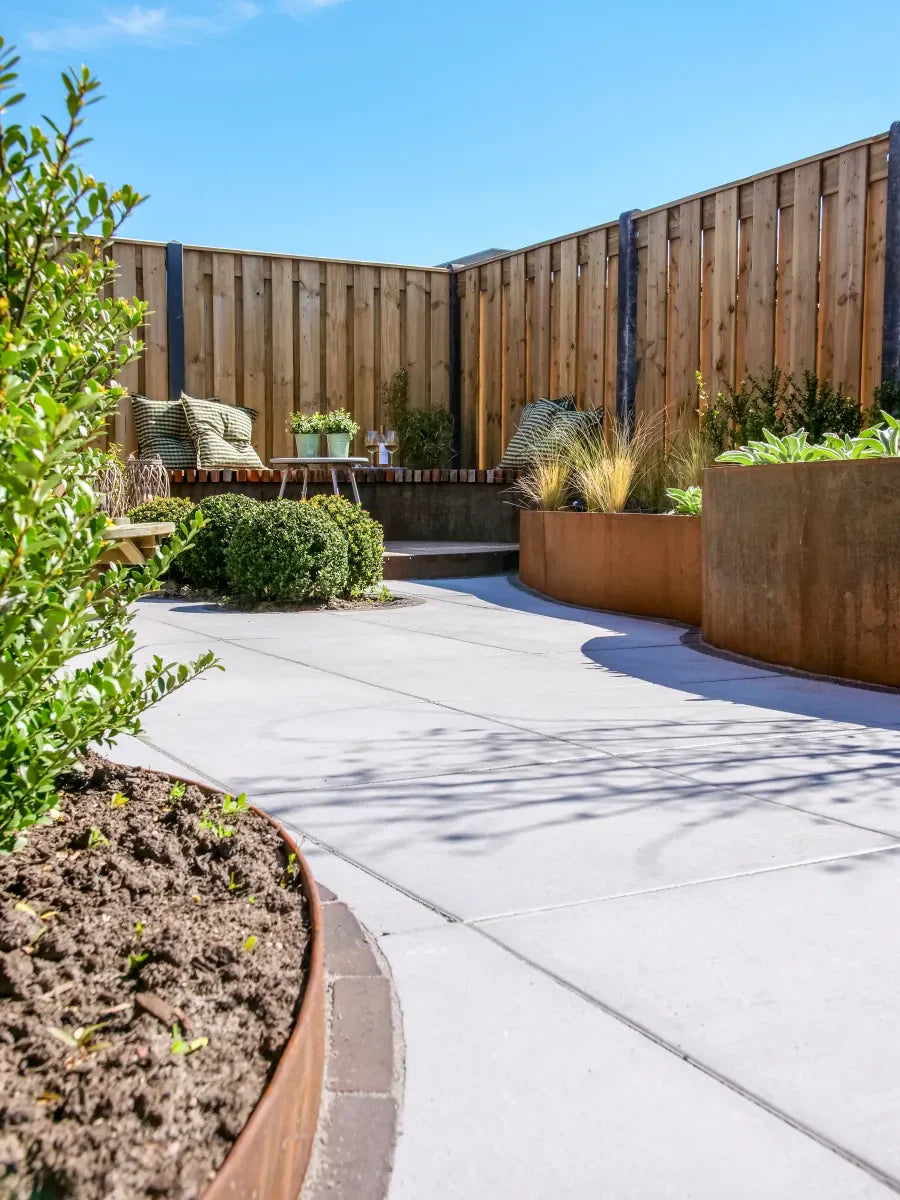 Flexline Corten 40cm L=216cm
Incl. 5 verzinkte grondnagels 30cm + 1 verbindingsset