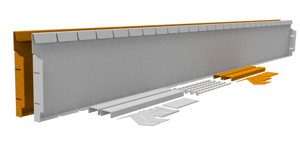 Flexline Corten 24cm L=216cm
Incl. 5 verzinkte grondnagels 30cm + 1 verbindingsset