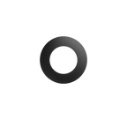 In-Lite RING 28 grondspot accessoire Black voor DOT22
