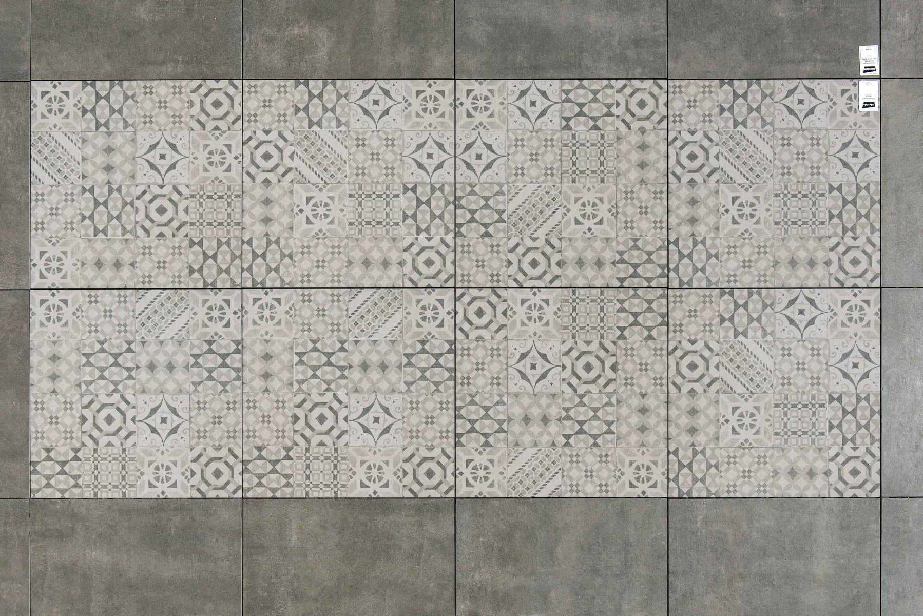 Ceramidrain X1 Concrete Dark Grey 60x60x4cm