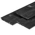 Zweeds rabat NE vuren zwart gespoten 1,1/2,2x19,5x420cm