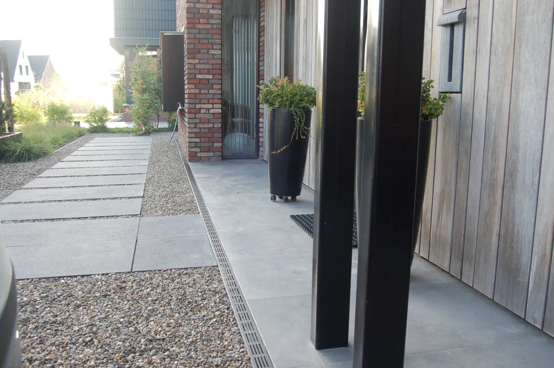Star Drain 65/100 Lijngoot - Zwart (Aluminium) 100cm