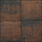 Carré tegel 50x50x5 vlak KOMO nero castano
