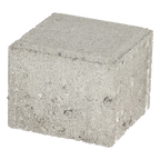 Ecotop Base Halve bss 10,5x10,5x8 normaal facet grijs KOMO PL2